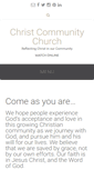 Mobile Screenshot of christcommunitygr.org